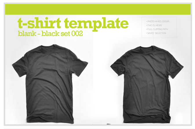 Threadless  MockUp T-Shirt fromJPG Images Shirt Tutorial