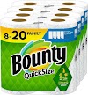 Bounty Quick Size Paper Towels - My Go-To Choice for Cleanups