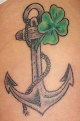 girly anchor tattoos