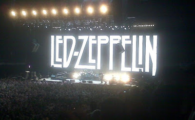 Led Zeppelin rock concert
