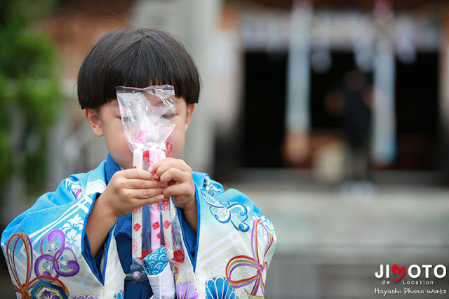 和歌山市矢宮神社の七五三の出張撮影