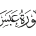 تفسير سورة عبس