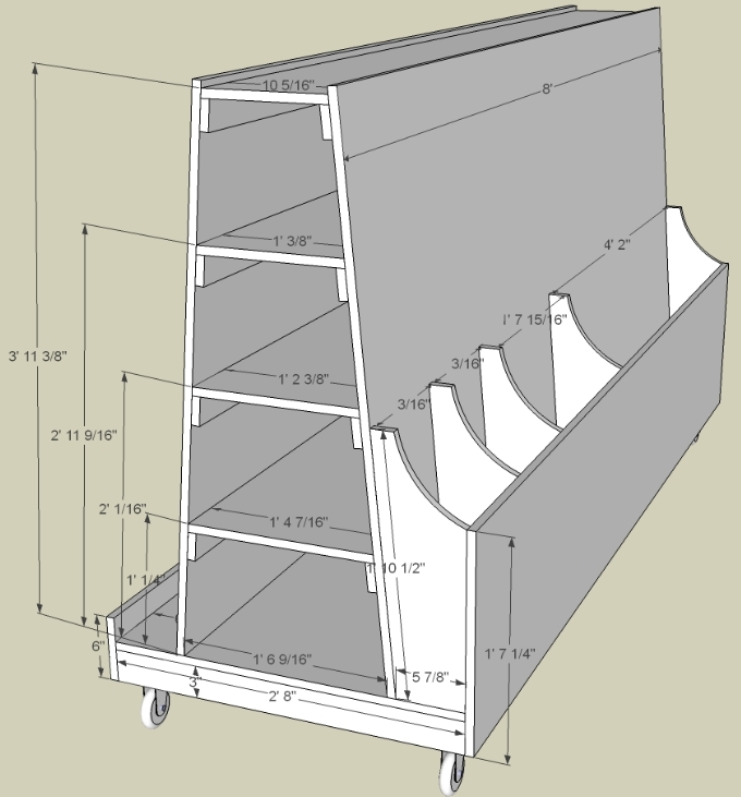 This SketchUp file can be found on my Design/Plans page.