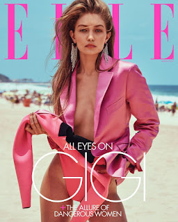 Gigi Hadid At ELLE Magazine US March 2019