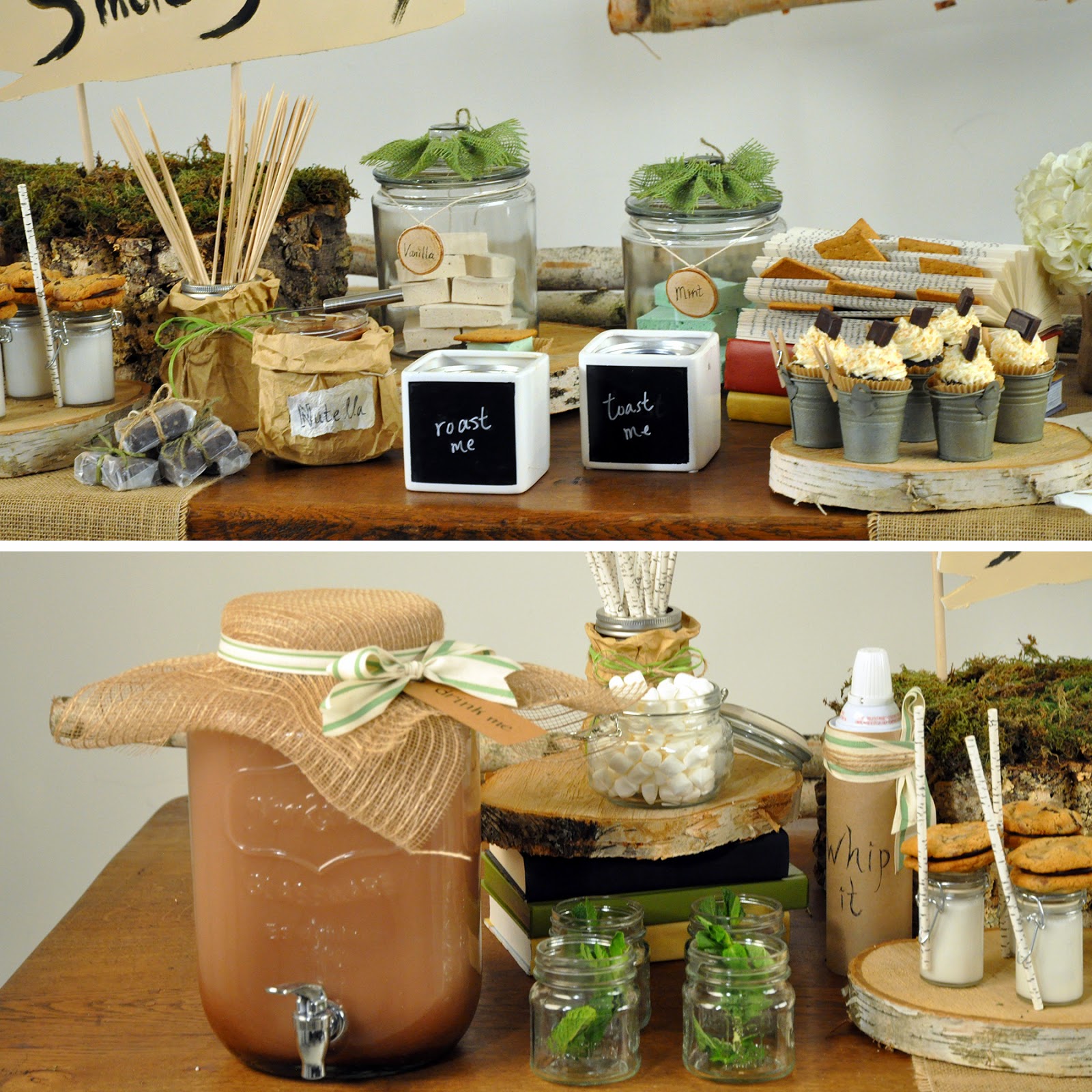 Rustic Outdoor Party ideas | Petite & Sweet | Creative Bag