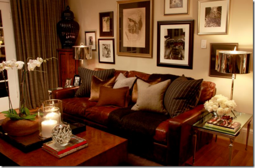 urban chic living room scot wood