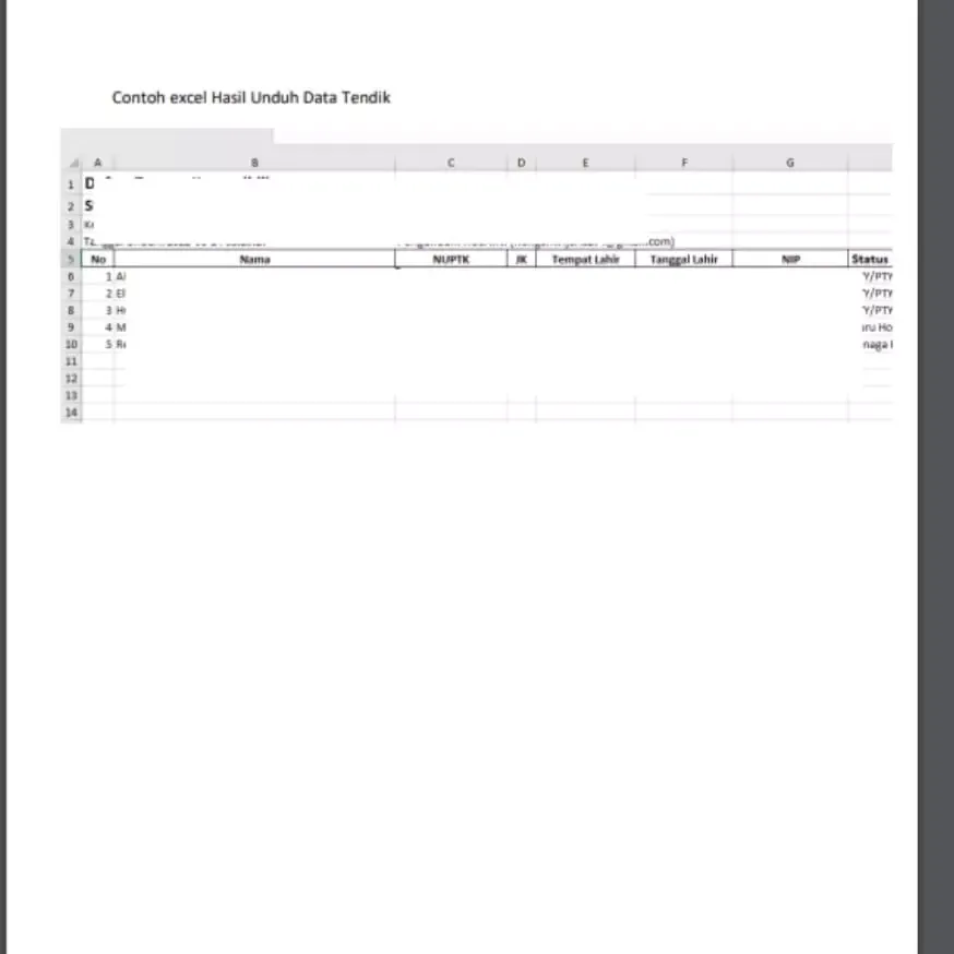 √ CARA DOWNLOAD DATA GURU, TENDIK DAN PESERTA DIDIK PADA APLIKASI DAPODIK