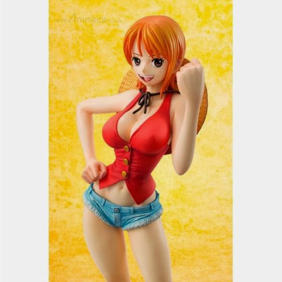 FIGURE NAMI LIMITED EDITION Mugiwara Ver. EXCELLENT MODEL P.O.P ONE PIECE MEGAHOUSE