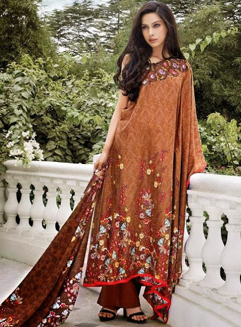 Al Karam Winter Casual Wear Dresses Collection 2013-2014