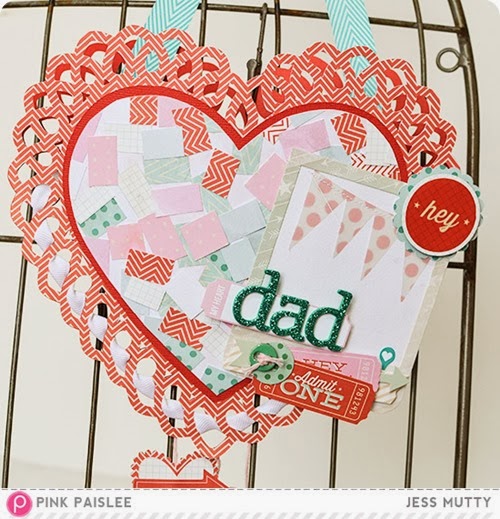 Hanging Heart Pouch detail1_Jess Mutty_Pink Paislee