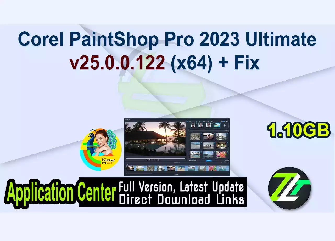 Corel PaintShop Pro 2023 Ultimate v25.0.0.122 (x64) + Fix 