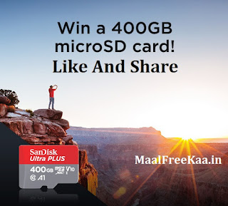 Free 400 GB Micro SD Card