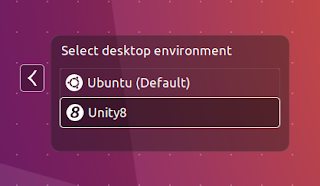 Ubuntu 16.10 Yakkety Yak Unity 8