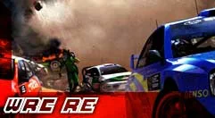 Botão para informações sobre o Game WRC Rally Evolved
