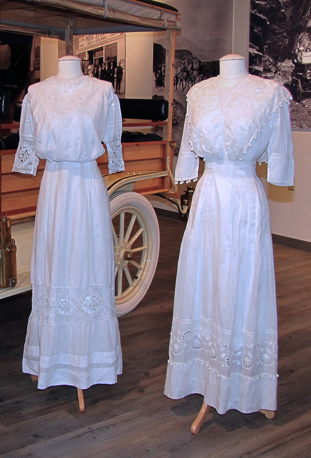 Fountainhead Antique Auto Museum: Lingerie Dresses of the