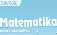 Download Buku Guru Matematika Kurikulum 13 Kelas 6 SD/MI