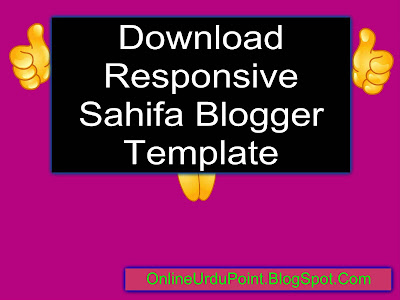 Download Blogger Sahifa Template 