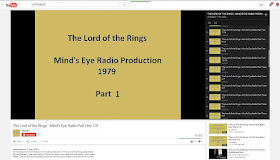 The Lord of the Rings - BBC Radio (y Mind's Eye Radio) - Grabación de El Señor de los Anillos oara Mind's Eye Radio - USA - Youtube - ÁlvaroGP - el troblogdita - Radio - Social Media