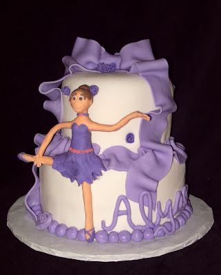 Ballerina cake This one was for a party at a beauty college