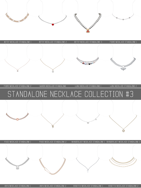 STANDALONE NECKLACE COLLECTION #3