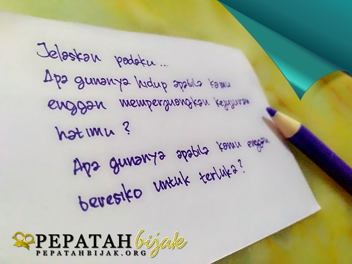 Kata Kata Bijak #12 - Apa Gunanya Hidup - Pepatah Bijak 