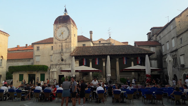 Plaza de San Marcos, Trogir.