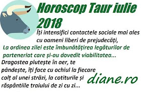 Horoscop Taur iulie 2018