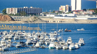 The Luanda bay is right beside the Ilha