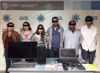 DESMEMBRÓ LA BOM (SSPM-SEDENA) UNA BANDA QUE COMETÍA FRAUDES A TARJETAS BANCARIAS POR INTERNET