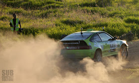 Honda CRX Rally Car at 2013 Oregon Trail Rally