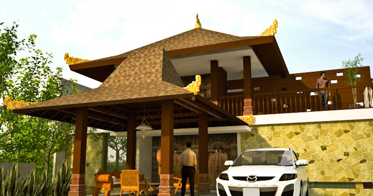 imajinasirumahStudio RUMAH JOGLO PENDOPO MODERN