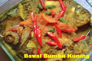 Cara Memasak Bawal Bumbu Kuning