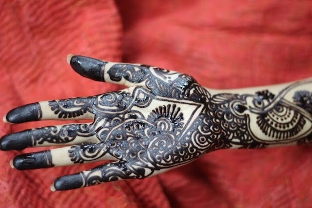 Top Black Mehndi Designs 2015-2016 Pics Wallpapers Free Download