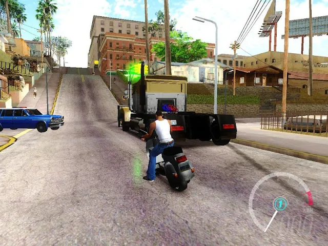 GTA San Andreas Sunny Enb Mod - GTA 5 Graphics Plus