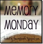 Memory Monday