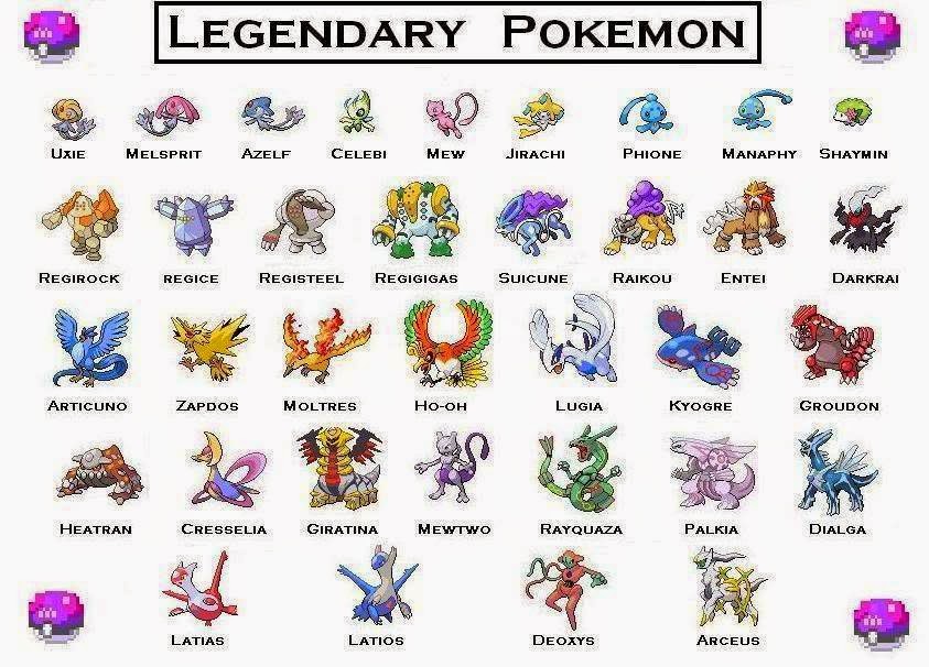 Legendary Pokemon