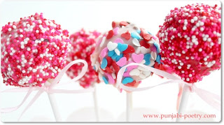 Sweet Hearts Valentine Cake Pop Bouquet