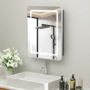 Best lighted bathroom mirrors.