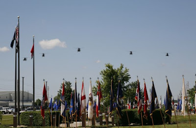 160th SOAR Memorial Flyover