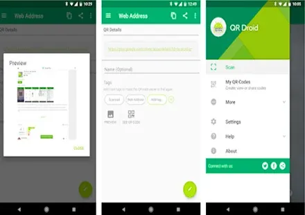 تطبيق QR Droid‏