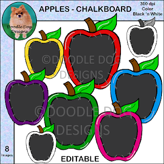 https://www.teacherspayteachers.com/Product/Apples-Chalkboard-Clip-Art-2218017