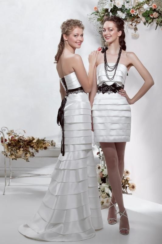 2 in 1 convertible wedding dresses