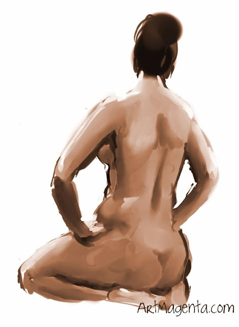 Figure drawing from ArtMagenta.com