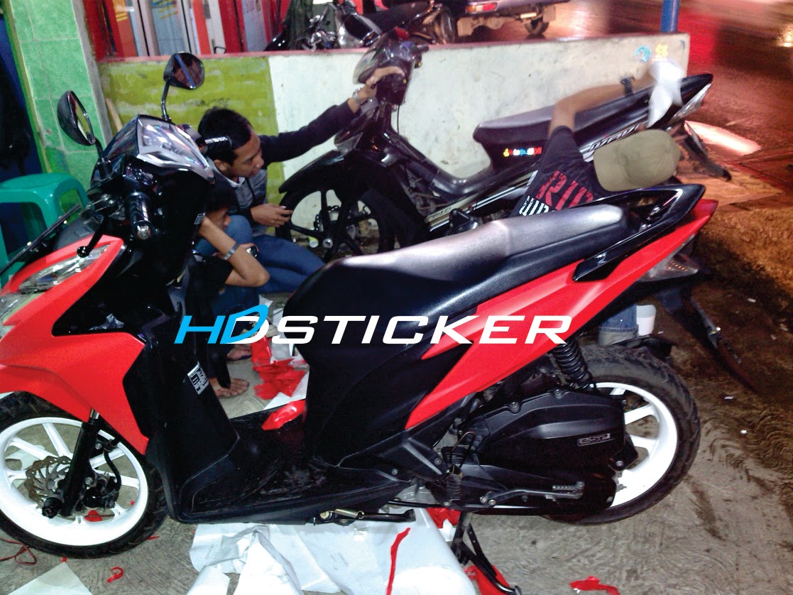 HD Sticker GALLERY PEMASANGAN STICKER MOTOR