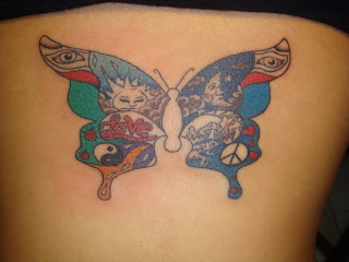 Henna Tattoo Quezon City on Sin City Tattoos  Hippie Butterfly