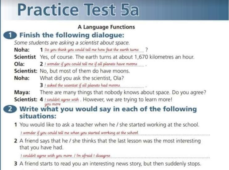 بالاجابات امتحانات الكتاب المدرسى وتجميع لاهم البراجرافات لغة انجيزية للصف الثالث الاعدادى | موقع يلا نذاكر رياضة