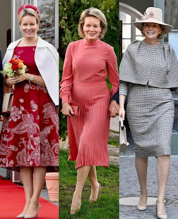 Queen Mathilde of Belgium fashion style