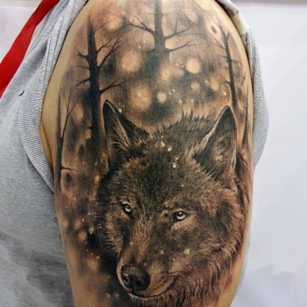 Tatuagem de Lobo - 98 ideias para se inspirar