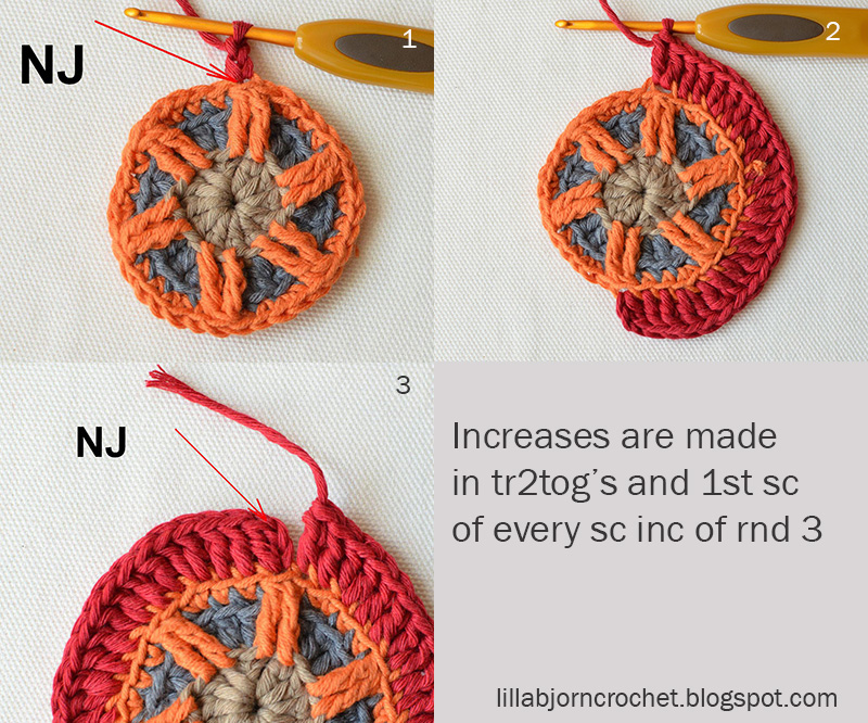 Circles of the Sun Mystery CAL 2015 - overlay crochet - Block 5 #free crochet pattern by LillaBjornCrochet