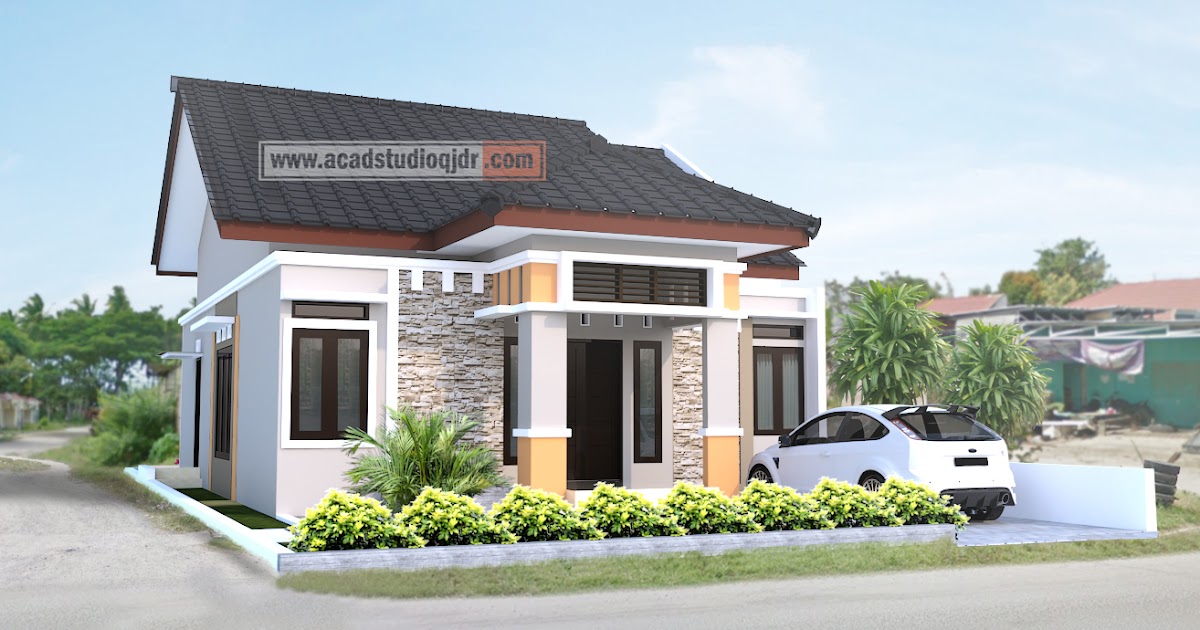  Desain  Rumah  Bapak Joko di Lahan 10 x 20 Meter Jasa  